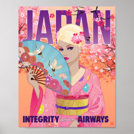 日本で楽しいアートプリント ポスター