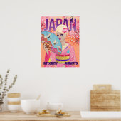 日本で楽しく ポスター (キッチン)