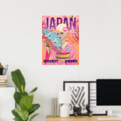 日本で楽しく ポスター (ホームオフィス)