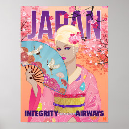 日本で楽しく ポスター