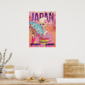 日本で楽しく ポスター (キッチン)