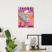 日本で楽しく ポスター (ホームオフィス)