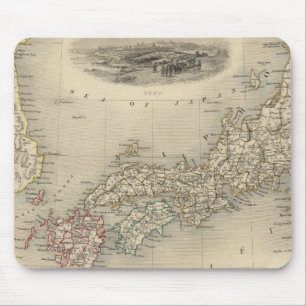 日本と韓国 マウスパッド