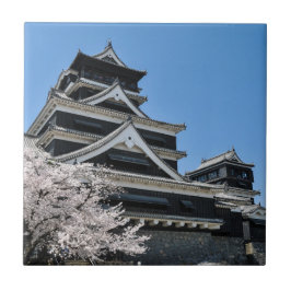 日本のお花見 タイル