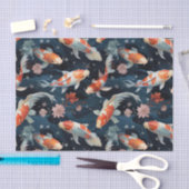 日本のこいのデコパージュ 薄葉紙 (クラフト)