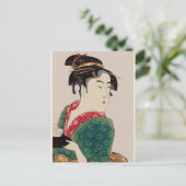 日本のご婦人 ポストカード (スタンド正面)