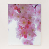 日本のさくらんぼの木の花 ジグソーパズル (縦)