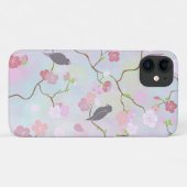 日本のさくらんぼの花と鳥 | iPhoneケース Case-Mate iPhoneケース (裏面(横))