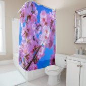 日本のさくらんぼの花13 シャワーカーテン (インサイチュ)