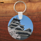 日本のさくらんぼの花 キーホルダー (正面)