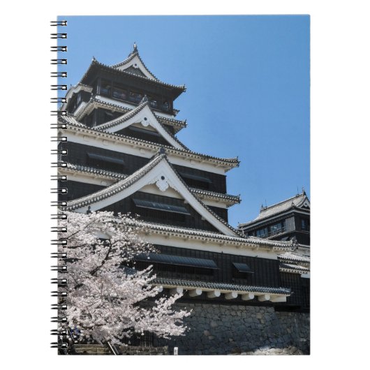 日本のさくらんぼの花 ノートブック (正面)