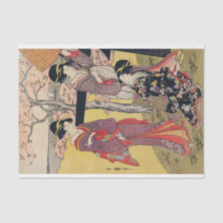 日本のさくらんぼティッシュペーパー付き女性 薄葉紙