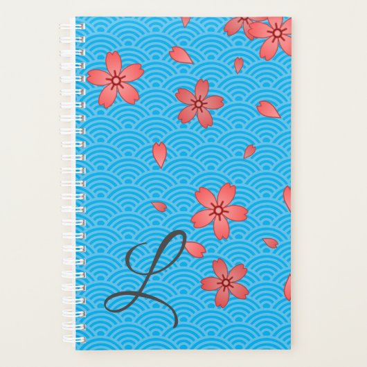 日本のさくらんぼフローラ プランナー手帳 (正面)