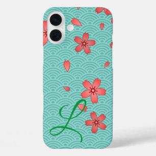 日本のさくらんぼフローラ iPhone 16 PLUSケース