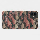 日本のさくらんぼブロッサムのパーソナライズ名 Case-Mate iPhoneケース (裏面(横))