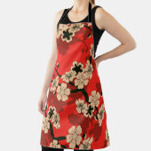 日本のさくらんぼ分岐スタイリッシュ: エプロン (インサイチュ)