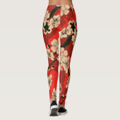 日本のさくらんぼ分岐スタイリッシュ: レギンス (裏面)