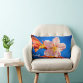 日本のさくらんぼ桜花 ランバークッション (椅子)