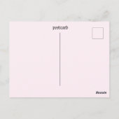 日本のさくらんぼ花はがき日本の桜 (思川桜) ポストカード (裏面)