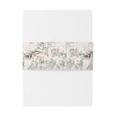 日本のさくらんぼ花結婚咲 招待状ベリーバンド (裏面例)