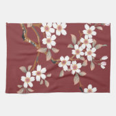 日本のさくらんぼ キッチンタオル (横)