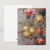 日本のさくらんぼ シーズンカード (正面/裏面)