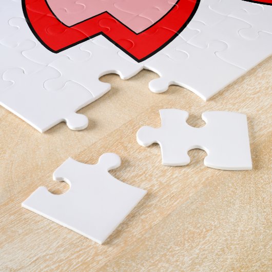 日本のさくらんぼ ジグソーパズル (側面)