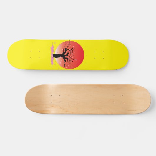 日本のさくらんぼ スケートボード (横)