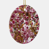 日本のさくらんぼ セラミックオーナメント (右)