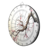 日本のさくらんぼ ダーツボード (正面右)