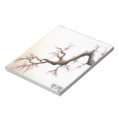 日本のさくらんぼ ノートパッド (回転)