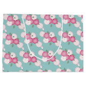 日本のさくらんぼ ラージペーパーバッグ (裏面)