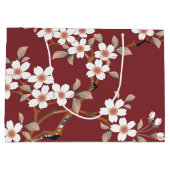 日本のさくらんぼ ラージペーパーバッグ (裏面)