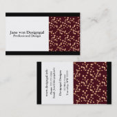 日本のさくらんぼ 名刺 (正面/裏面)