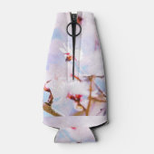 日本のさくらんぼ-桜イン開花 ボトルクーラー (裏面)