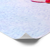 日本のさくらんぼ-桜イン開花 ポスター (角)