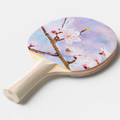 日本のさくらんぼ-桜イン開花 卓球ラケット (正面アングル)
