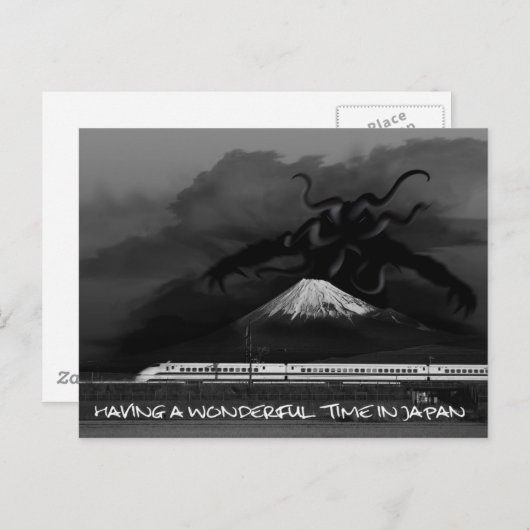 日本のすばらしいひとときを過ごすこと ポストカード (正面/裏面)