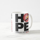 日本のための希望-直るためにそれらを救済して下さい コーヒーマグカップ (正面右)