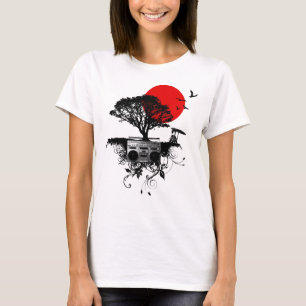日本のための私の心拍 Tシャツ