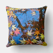 日本のなかえでの反射の枕 クッション (裏面)