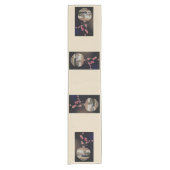 日本のなつぼのテーブルのランナー ショートテーブルランナー (正面)