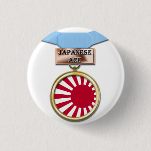 日本のなエースメダルボタン 缶バッジ