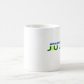 日本のなキャラクターとのブラジル人Jiu Jitsu コーヒーマグカップ (中央)