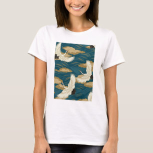 日本のなクレーン Tシャツ