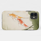 日本のなコイははす池の水泳を採取します Case-Mate iPhoneケース (裏面(横))