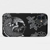 日本のなコイ(コイ)の入れ墨 Case-Mate iPhoneケース (裏面(横))