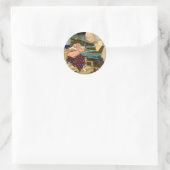 日本のなステッカー ラウンドシール (バッグ)