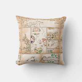 日本のなタペストリーのアジアコラージュのtsuzureのnishiki クッション