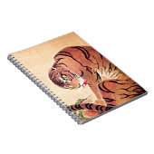 日本のなトラのWoodblockのヴィンテージの芸術Ukiyo-E ノートブック (右側)